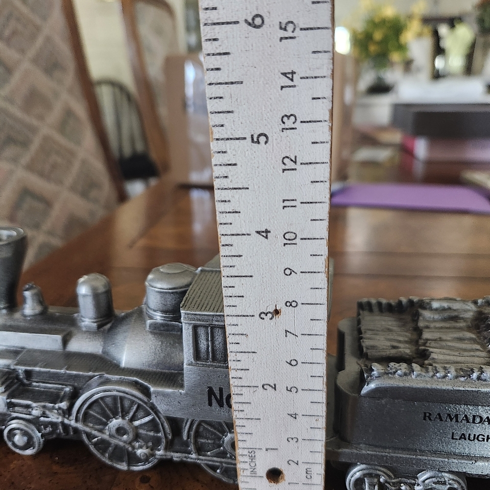 vintage 1974 Banthrico HEINZ 57 die-cast metal train coin bank set. - Picture 8 of 8